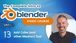 Blender Beginner Tutorial  Part 1 [upl. by Tremain]