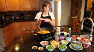 Chiang Mai Thai Curry with Noodles Cooking Video [upl. by Aramo]