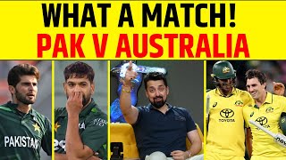 🔴WELL PLAYED PAKISTAN AUSTRALIA WON BUT UNLUCKY PAKISTAN  AUSTRALIA VS PAKISTAN 1ST ODI [upl. by Yejus971]