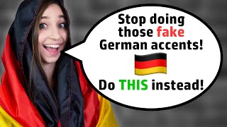 How to do a German accent by a German native  Feli from Germany [upl. by Anuahsed]