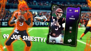 99 JOE SHIESTY IS NOW ON THE 97 OVR BENGALS THEME TEAM  Madden 24 Ultimate Team [upl. by Anirtek880]