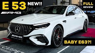 2025 MERCEDES E53 AMG Hybrid NEW 6 Cylinder 612HP Sedan FULL InDepth Review Sound Exterior Interior [upl. by Garate28]