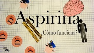 Aspirina  ¿Cómo funciona Analgésico Antipirético Antiplaquetario [upl. by Yllime174]