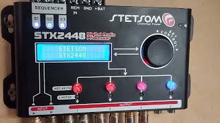 PROCESSADOR STETSOM STX2448 COMO RESETAR [upl. by Sayre]