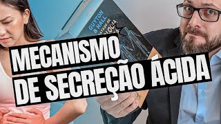 Como é feita a secreção de ácido do estômago  Farmacologia Fácil  Prof José [upl. by Ennayt]