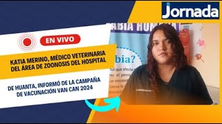 Área de Zoonosis del Hospital de Hta informó de la campaña de vacunación Van Can 2024 [upl. by Dagnah]