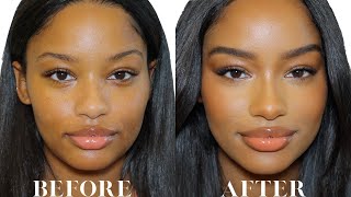 EASYBEGINNER EVERYDAYMAKEUP ONLY USING DRUGSTORE PRODUCTS  A quotYOU BUT BETTERquot MAKEUP TUTORIAL [upl. by Lekram]