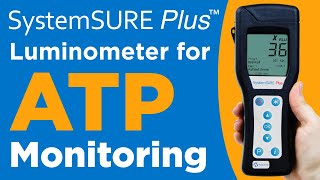 SystemSURE Plus™ Luminometer ATP Hygiene Monitoring System [upl. by Ylellan]