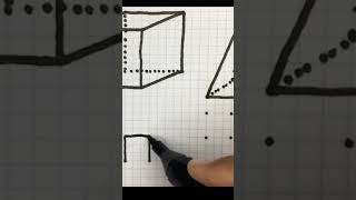 Draw parallelepiped tutorial shorts drawing funny coloring youtube 3d draw short [upl. by Burl200]