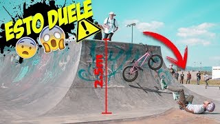 El Fakie Barspin en BMX más alto que eh visto WESTBMX [upl. by Arodoet]