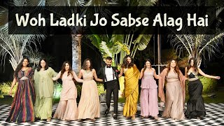 Woh Ladki Jo Sabse Alag Hai  Groom Surprise Dance Performance For Bride  DhadkaN Group  Nisha [upl. by Abehsat]