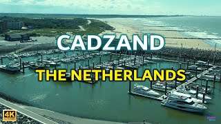 CadzandBad Strand  Nederland 4K من اجمل شواطئ هولندا [upl. by Durston]