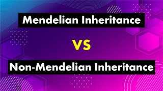 Mendelian VS NonMendelian Inheritance [upl. by Estren]