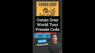 Conan Gray just announced his quotFound Heaven On Tourquot world tour 2024 [upl. by Trebliw]