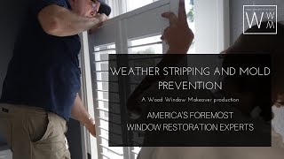 Method to Weather Strip Old Wood Windows [upl. by Niassuh]