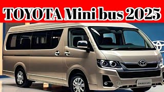 TOYOTA 2025 Minibus  The ultimate solution for urban  TOYOTA Mini bus Explained [upl. by Eceirehs]