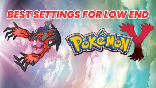 Pokemon Y Best Settings Lime3DSCitra Emulator [upl. by Woodsum]