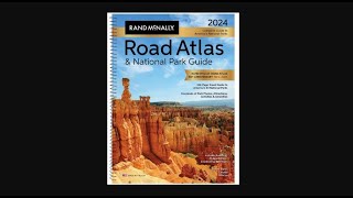 Rand McNally 2024 Road Atlas amp National Park Guide [upl. by Atinreb]