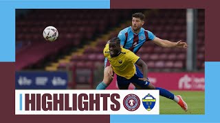 HIGHLIGHTS  Scunthorpe United 11 Warrington Town [upl. by Blim743]