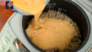 Rice Cooker Japanese Fried Rice Recipe [upl. by Laural210]