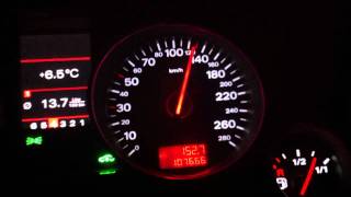 Audi A8 40 Tdi Acceleration 0100 Kmh 49s [upl. by Bocyaj]