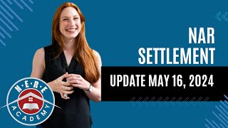 NAR Settlement Update [upl. by Attej339]