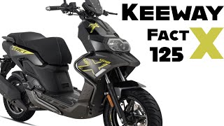 All you need to know about the Keeway Fact X 125 Full review [upl. by Soo]