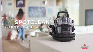 BISSELL SpotClean® HydroSteam™ Select 3697N Lepsze czyszczenie plam [upl. by Glarum112]