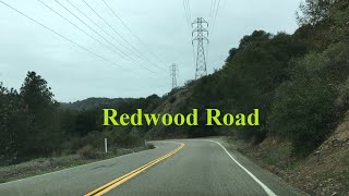 Driving on Redwood Road in Castro Valley and Back to Pleasanton [upl. by Nadnal1]