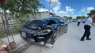 Fuerte choque en la av solidaridad deja menor lesionado con quemaduras en Matamoros 28Oct24 [upl. by Lowney317]