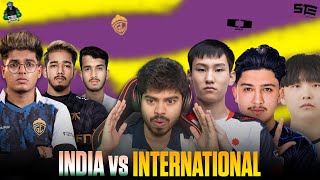 INDIA vs INTERNATIONAL  BEST 1v4 IN THE WORLD  PART 1 [upl. by Bergman421]