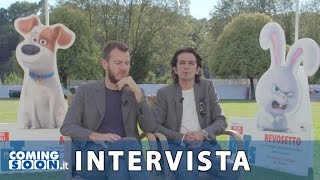 Pets  Vita da animali intervista canina ai doppiatori Alessandro Cattelan e Francesco Mandelli [upl. by Sibilla655]