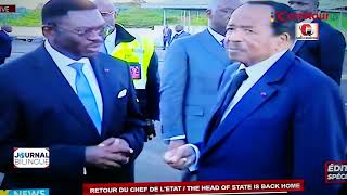 CAMEROUN  LE COUPLE PRESIDENTIEL EST DE RETOUR [upl. by Ziom231]