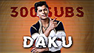 DAKU  300 SUBSCRIBERS SPECIAL ALADDIN EDIT siddharthnigam aladdinnaamtohsunahoga edit status [upl. by Drawd270]