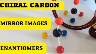 Chiral Carbon  Optical Activity  Mirror Images  non superimposable images  Stereochemistry [upl. by Enelyt]