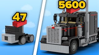 LEGO Trucks in Different Scales  Comparison [upl. by Ahseid584]