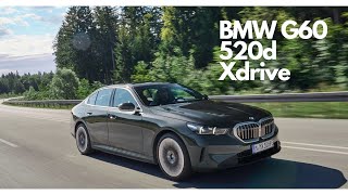 BMW G60 520d xDrive  Review  All About Cars [upl. by Oilasor]