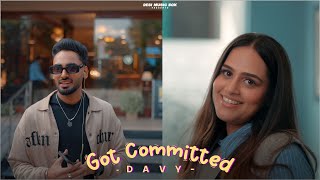 Got Committed Official Video  Davy  Simar kaur  Punjabi song 2024  Pro Media [upl. by Anh381]