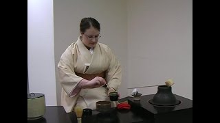 Chanoyu The Japanese Way of Tea Misonodana table setting [upl. by Nahpets]