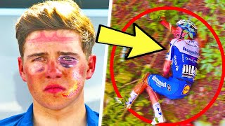 SCARIEST Cycling Crashes Moments in History [upl. by Mathia397]