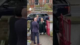 Prince William ARRIVES in Northern Ireland [upl. by Greenes583]