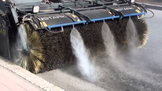 DYNASET HPWDUST  Street cleaning without dust emissions [upl. by Bardo]