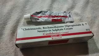 Candiderma plus cream clotrimazole neomycin sulphate cream [upl. by Adnovahs494]