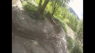 Honda Hm Cref 250 Sand Training video  Bassi amp Paghini Enduro riders [upl. by Onairot]