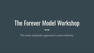 The Trade Model That Got Me Profitable  The Forever Model Workshop [upl. by Lerret]