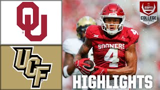 Oklahoma remains UNDEFEATED 😤  Oklahoma Sooners vs UCF Knights  Full Game Highlights [upl. by Ojimmas625]