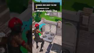 Trickshot In Fortnite Ranked One Shot Tilted fortnite gaming [upl. by Eiddam787]