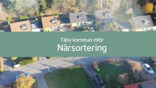 Närsortering införs i Täby kommun [upl. by Rabaj]