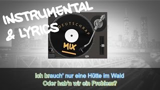 Kianush ft PA Sports  Hütte im Wald INSTRUMENTAL  LYRICS KARAOKE BEAT REMAKE [upl. by Mozes]