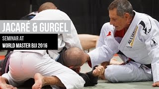 Romero quotJacaréquot Cavalcanti and Fabio Gurgel BJJ seminar at World Master 2016 [upl. by Nahshon]